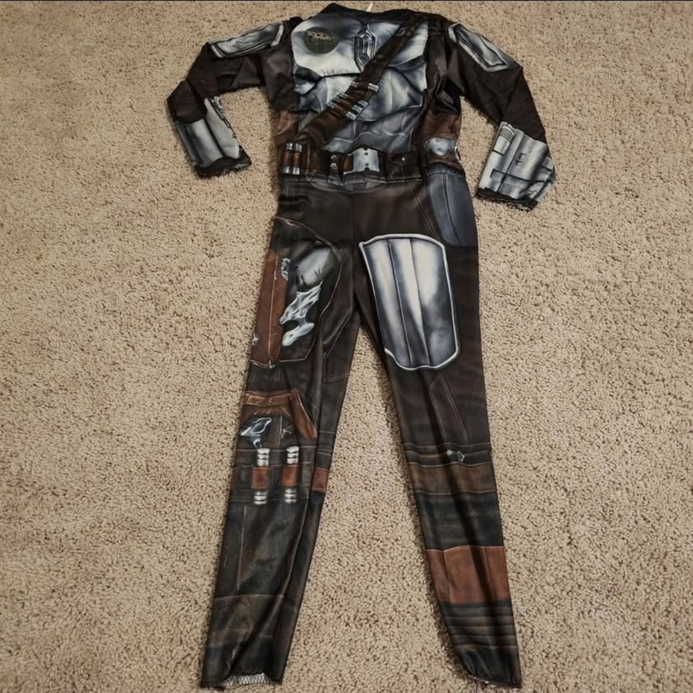 Brown and Silver Costume Jumpsuit
